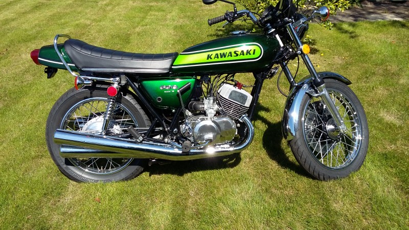 1973 Kawasaki H1D
